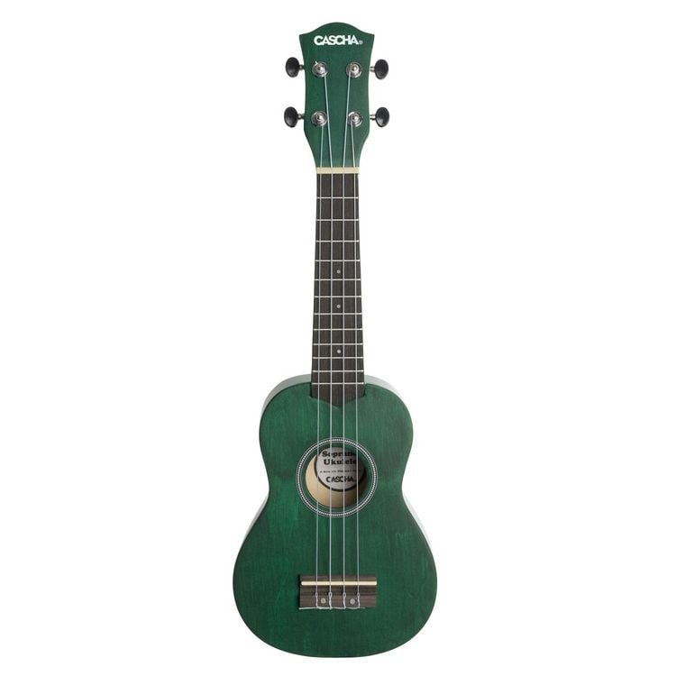 Produktbild: Soprano Ukulele Linden Green (incl. Bag unpadded, 3 Picks)