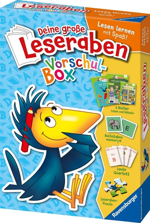 Produktbild: Leserabe Sonderausgaben - Deine große Leseraben Vorschul-Box