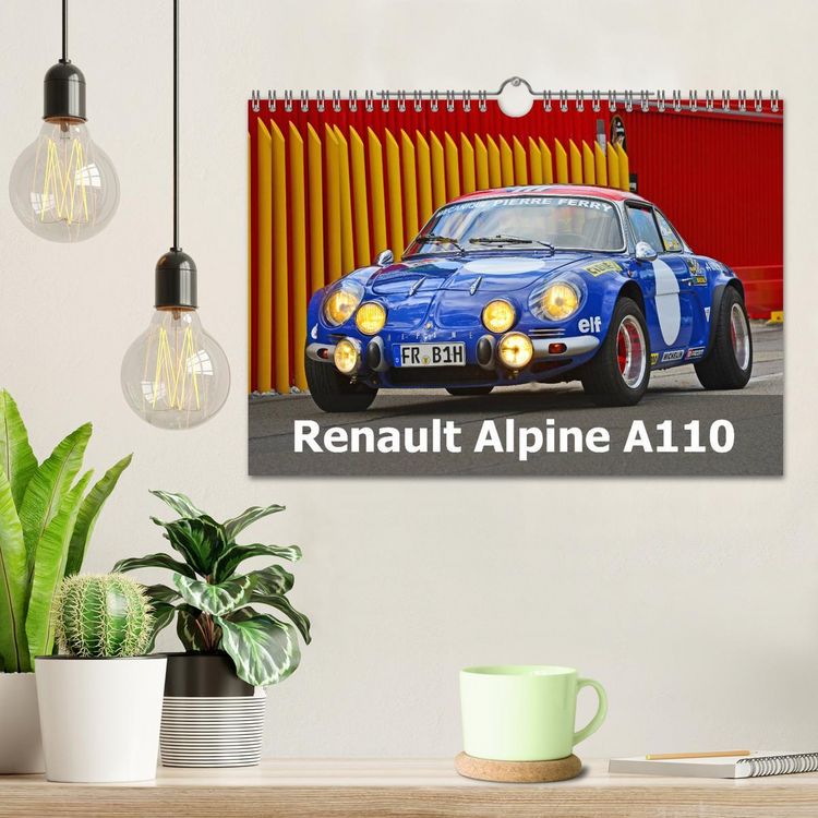 Produktbild: Renault Alpine A110 (Wandkalender 2026 DIN A4 quer), CALVENDO Monatskalender