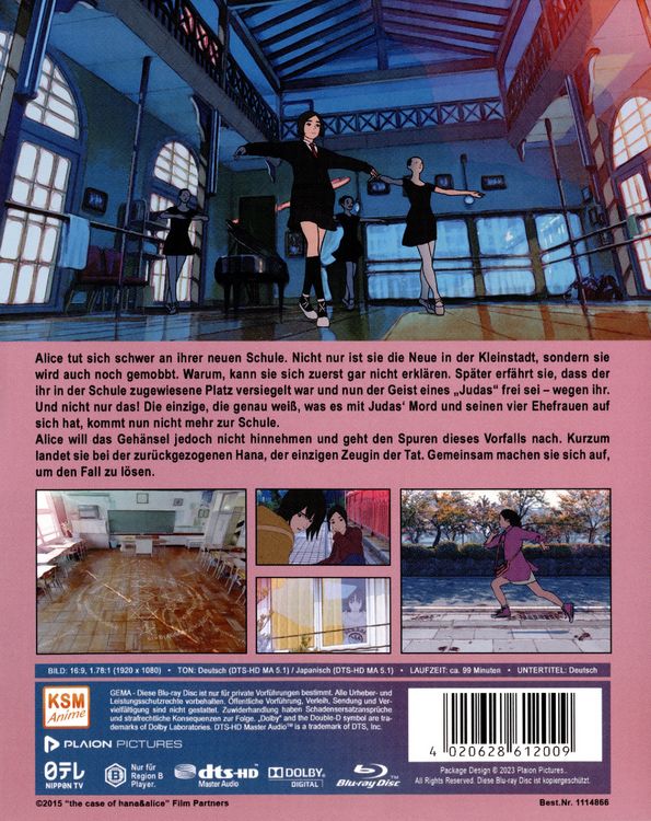 Produktbild: The Case of Hana and Alice