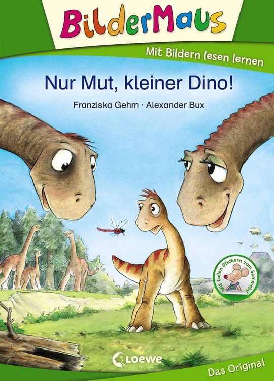 Produktbild: Bildermaus - Nur Mut, kleiner Dino!