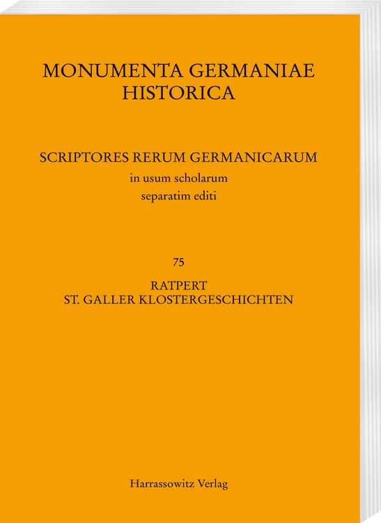 Produktbild: Ratpert, St. Galler Klostergeschichten (Casus sancti Galli)
