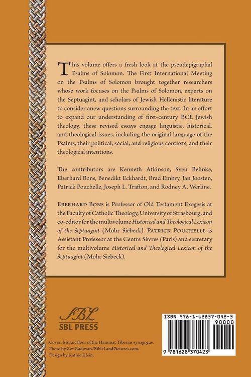 Produktbild: The Psalms of Solomon