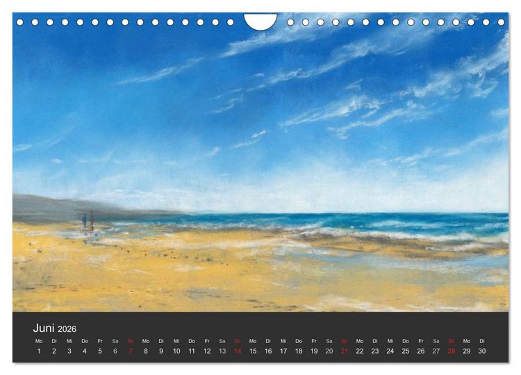 Produktbild: Landschaftspastelle (Wandkalender 2026 DIN A4 quer), CALVENDO Monatskalender