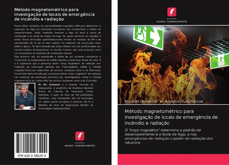 Produktbild: M&eacute;todo magnetom&eacute;trico para investiga&ccedil;&atilde;o de locais de emerg&ecirc;ncia de inc&ecirc;ndio e radia&ccedil;&atilde;o