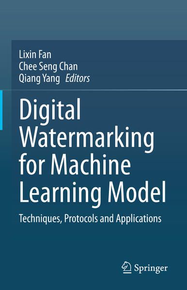 Produktbild: Digital Watermarking for Machine Learning Model