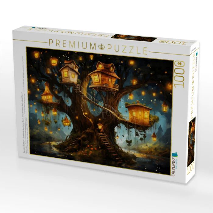 Produktbild: CALVENDO Puzzle Die wilden Nachbarn - Sie leben in dem hohlen Baum. Ganz ohne Korb, doch mit viel Raum! | 1000 Teile Lege-Gr&ouml;&szlig;e 64x48cm Foto-Puzzle f&uuml;