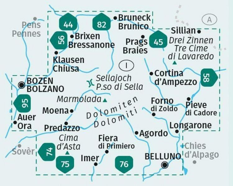 Produktbild: KOMPASS Wanderkarte 026 Seefeld in Tirol, Leutasch 1:25.000