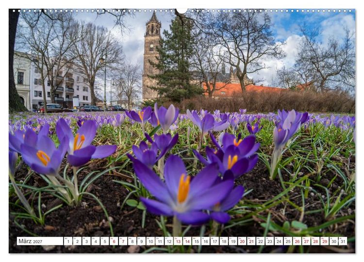 Produktbild: Domperspektiven: Magdeburger Dom - Neu gesehen 2027 (hochwertiger Premium Wandkalender 2027 DIN A2 quer), Kunstdruck in Hochglanz