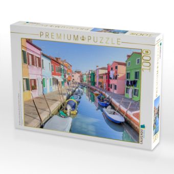 Produktbild: CALVENDO Puzzle Ein Motiv aus dem Kalender Die bunten H&auml;user von Burano | 1000 Teile Lege-Gr&ouml;&szlig;e 64x48cm Foto-Puzzle f&uuml;r gl&uuml;ckliche Stunden