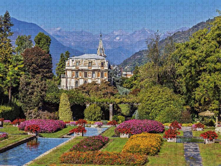 Produktbild: CALVENDO Puzzle Lago Maggiore | 1000 Teile Lege-Gr&ouml;&szlig;e 64x48cm Foto-Puzzle f&uuml;r gl&uuml;ckliche Stunden