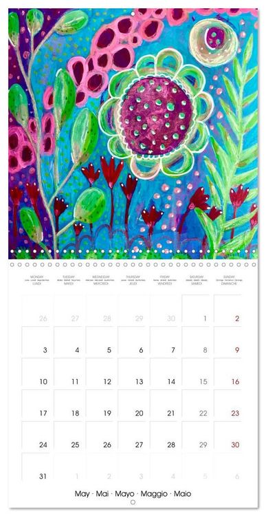 Produktbild: Garden Of Joy 2027 (Wall Calendar 2027 12 &times; 12 Inch) CALVENDO 12 Month Wall Calendar