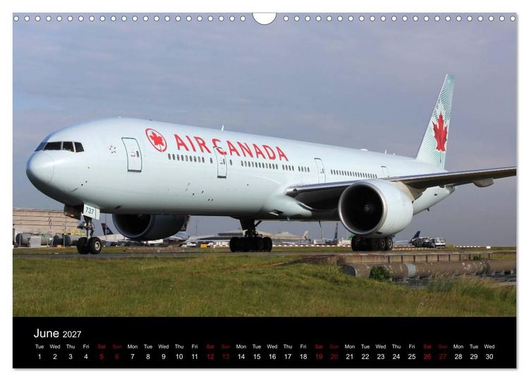 Produktbild: Widebody Jets (Wall Calendar 2027 DIN A3 landscape), CALVENDO 12 Month Wall Calendar