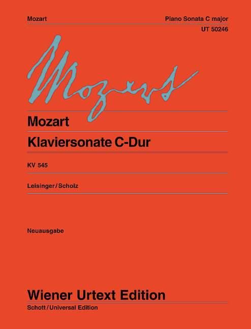 Produktbild: Klaviersonate "Sonata facile" C-Dur