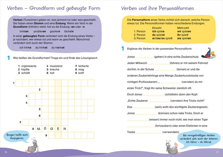 Produktbild: Fit f&uuml;r Grammatik 4. Klasse. Mein &Uuml;bungsheft