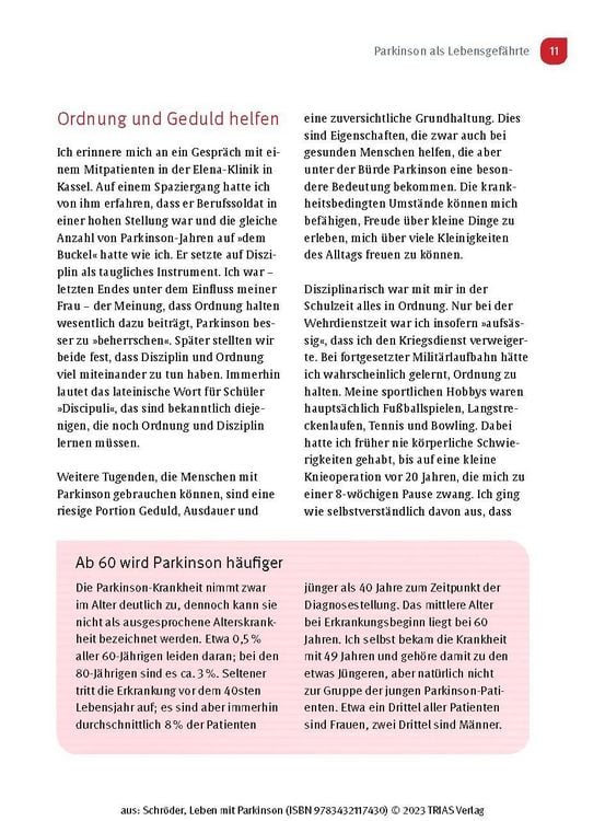 Produktbild: Leben mit Parkinson