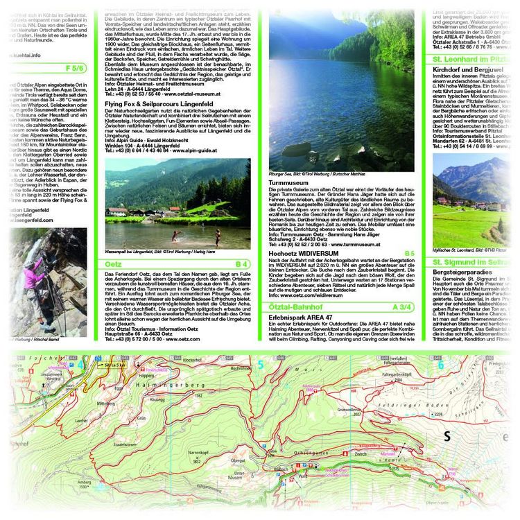 Produktbild: Publicpress Rad- und Wanderkarte &Ouml;tztal 1:35.000