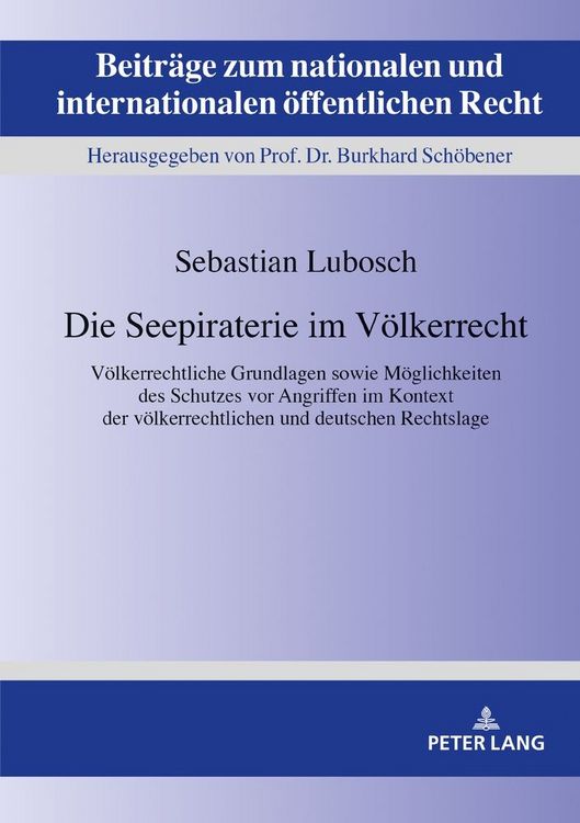 Produktbild: Die Seepiraterie im V&ouml;lkerrecht