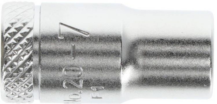 Produktbild: Steckschl&uuml;sseleinsatz 20 1/4 Zoll 6-kant SW 7mm L.25mm GEDORE