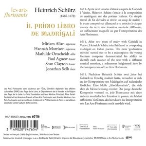 Produktbild: Sch&uuml;tz: Italian Madrigals