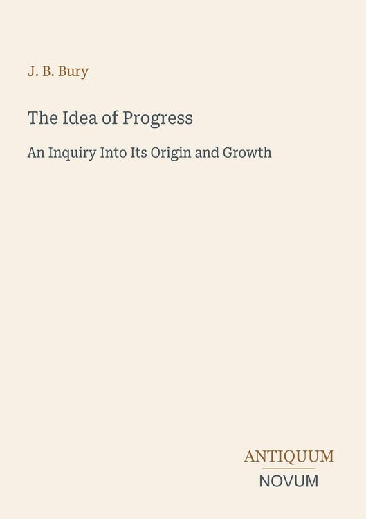 Produktbild: The Idea of Progress