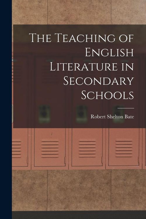 Produktbild: The Teaching of English Literature in Secondary Schools