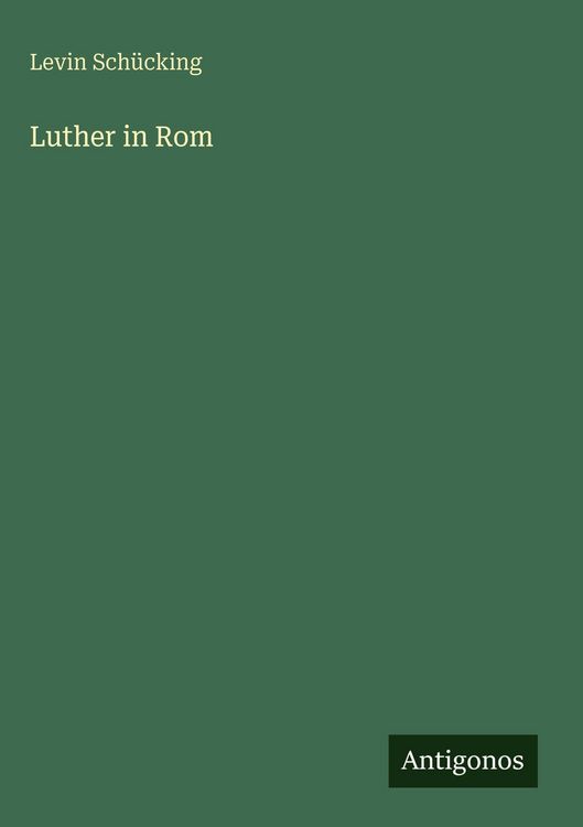 Produktbild: Luther in Rom