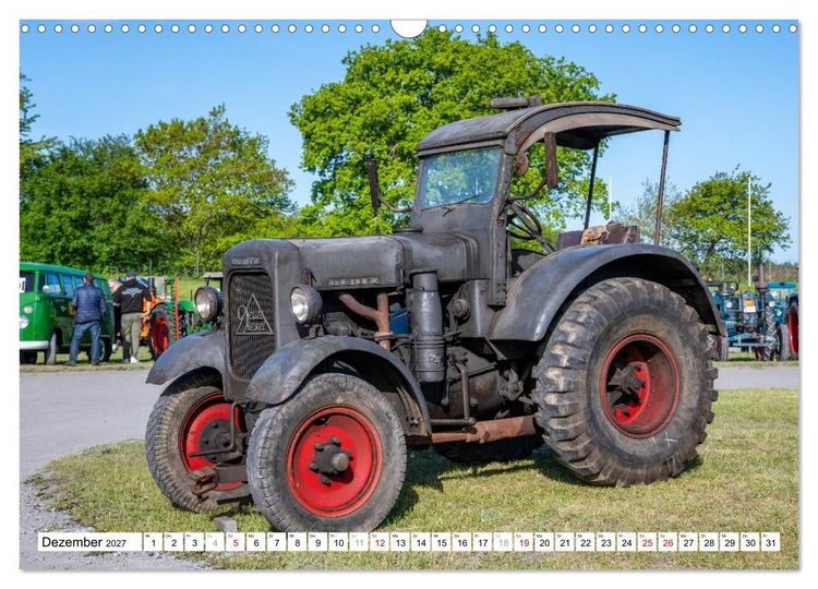 Produktbild: Alte Deutz Traktoren mit Charakter (Wandkalender 2027 DIN A3 quer), CALVENDO Monatskalender