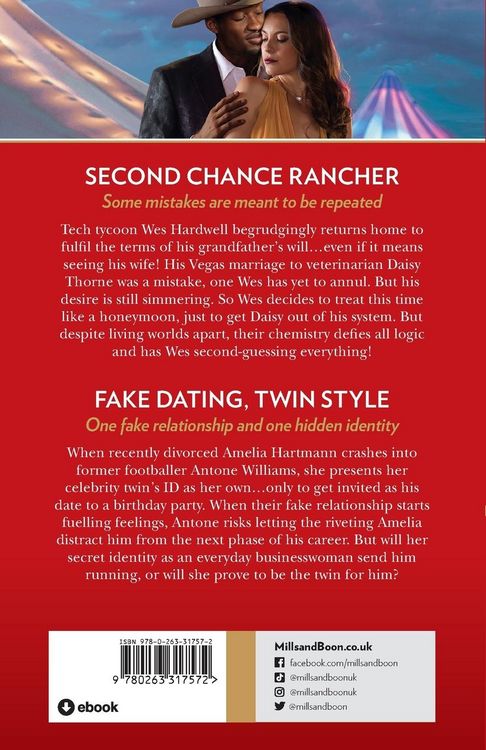 Produktbild: Second Chance Rancher / Fake Dating, Twin Style