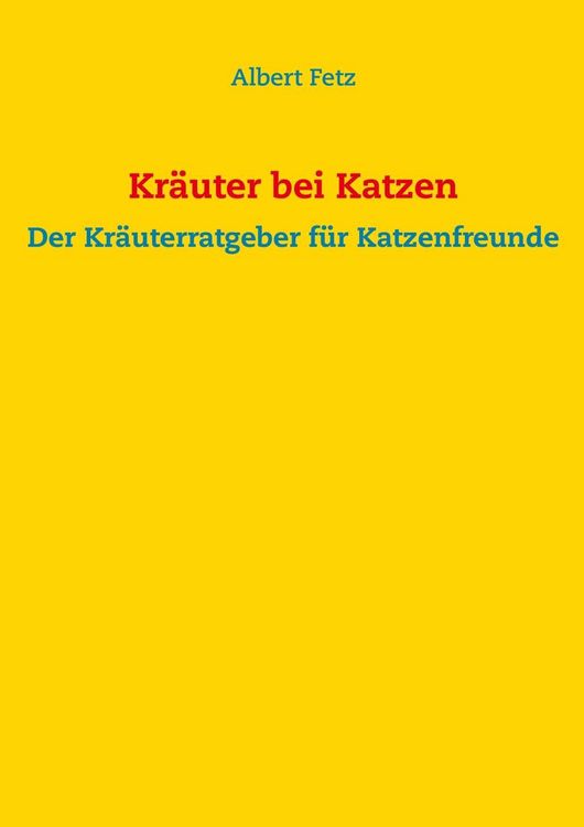 Produktbild: Kr&auml;uter bei Katzen