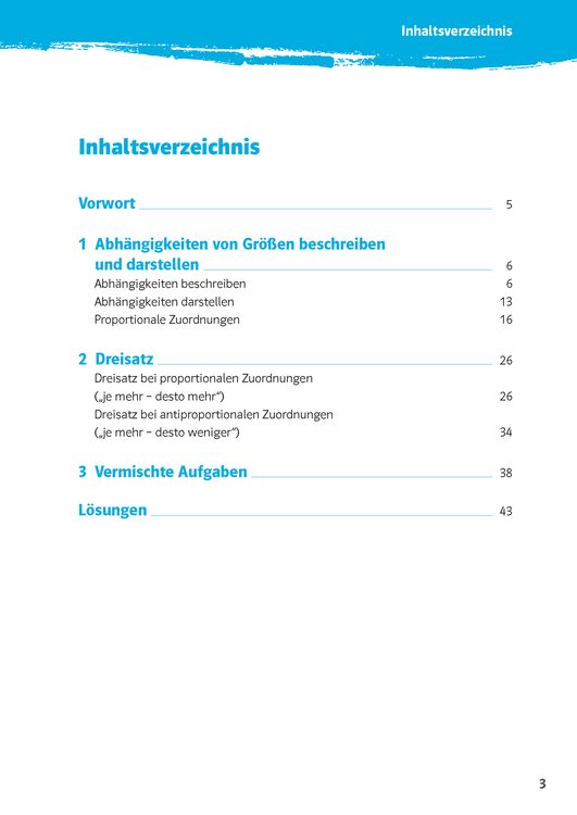 Produktbild: Klett 10-Minuten-Training Mathematik Dreisatz 6./7. Klasse