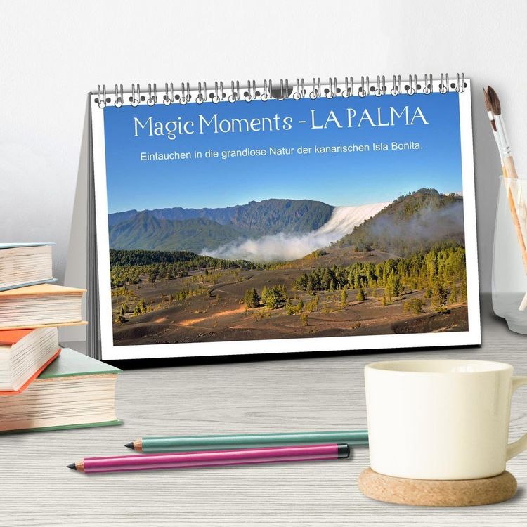 Produktbild: Magic Moments - LA PALMA (Tischkalender 2027 DIN A5 quer), CALVENDO Monatskalender