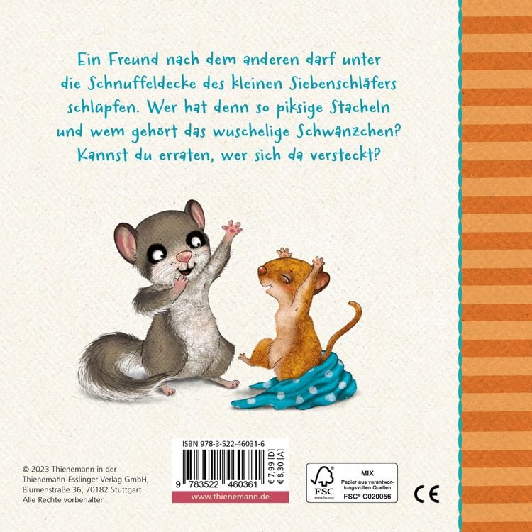 Produktbild: Der kleine Siebenschläfer: Wer hat sich da versteckt?