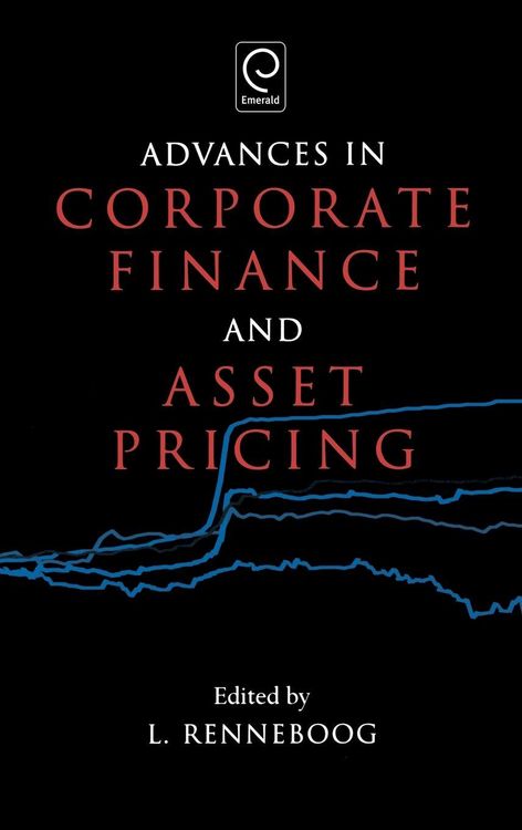 Produktbild: Advances in Corporate Finance and Asset Pricing