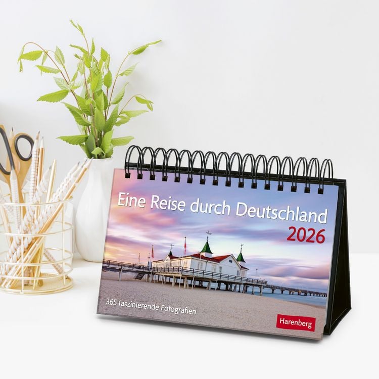 Produktbild: Eine Reise durch Deutschland Premiumkalender 2026 - 365 faszinierende Fotografien