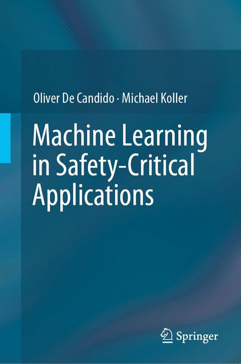 Produktbild: Machine Learning in Safety-Critical Applications