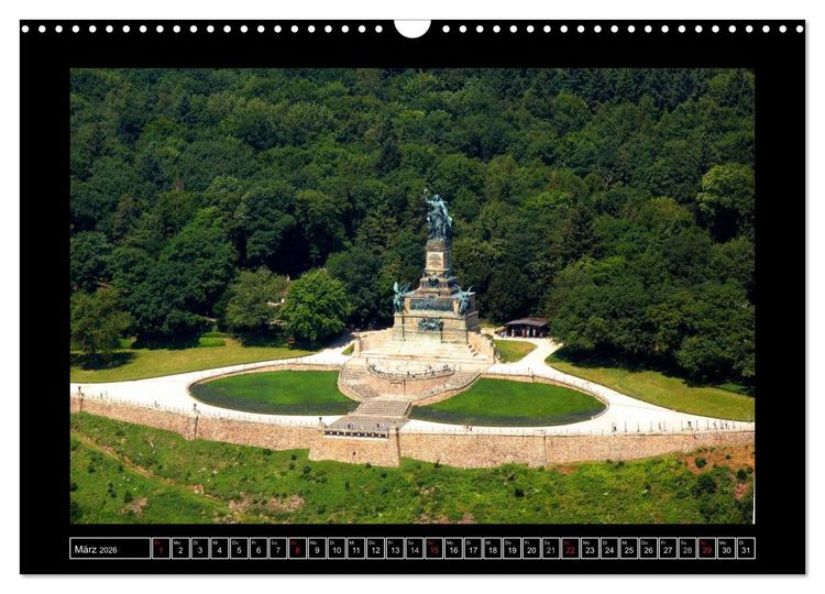 Produktbild: Deutschland aus der Vogelperspektive (Wandkalender 2026 DIN A3 quer), CALVENDO Monatskalender