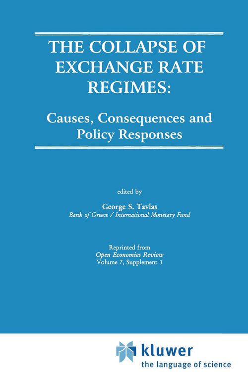 Produktbild: The Collapse of Exchange Rate Regimes