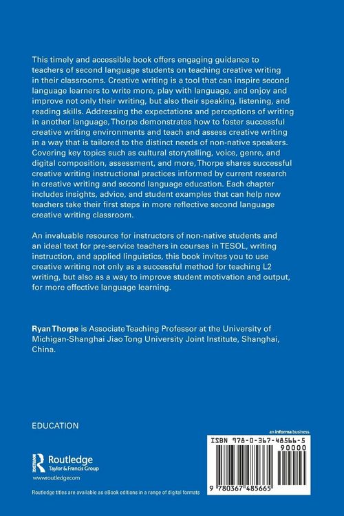 Produktbild: Teaching Creative Writing to Second Language Learners