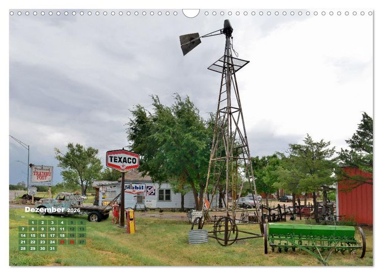 Produktbild: Historic Route 66 - National Scenic Byway (Wandkalender 2026 DIN A3 quer), CALVENDO Monatskalender