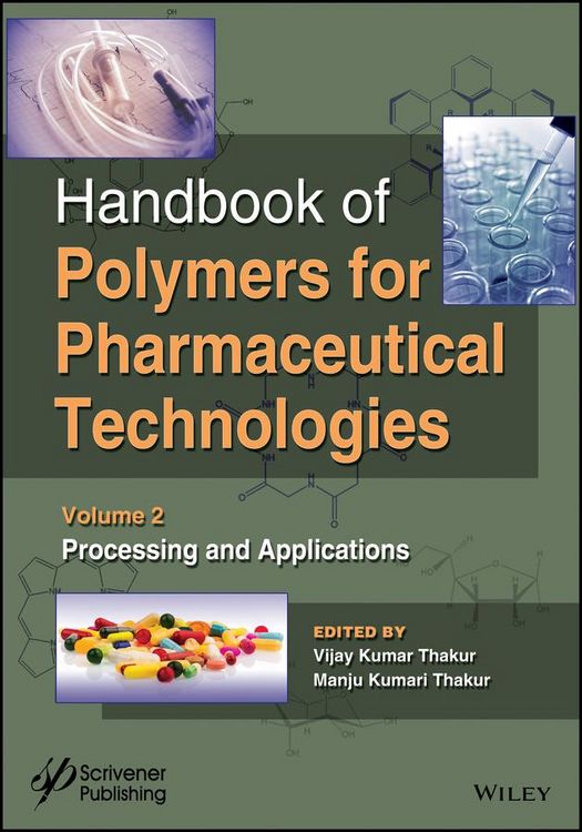Produktbild: Handbook of Polymers for Pharmaceutical Technologies, Processing and Applications