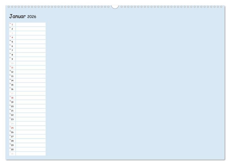 Produktbild: Bunter Bastelkalender (Wandkalender 2026 DIN A2 quer), CALVENDO Monatskalender