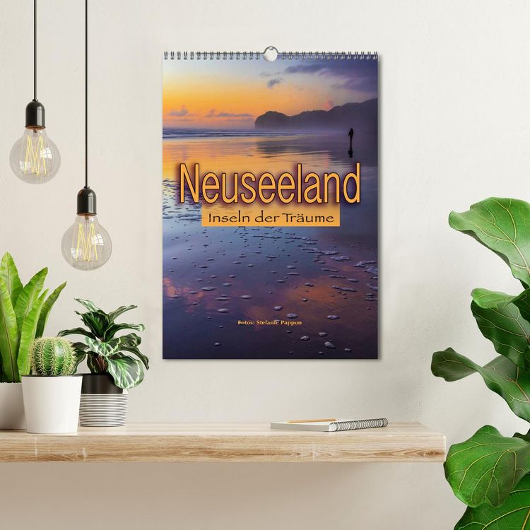 Produktbild: Neuseeland, Inseln der Tr&auml;ume (Wandkalender 2026 DIN A3 hoch), CALVENDO Monatskalender