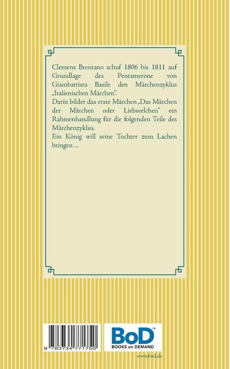 Produktbild: Italienische M&auml;rchen
