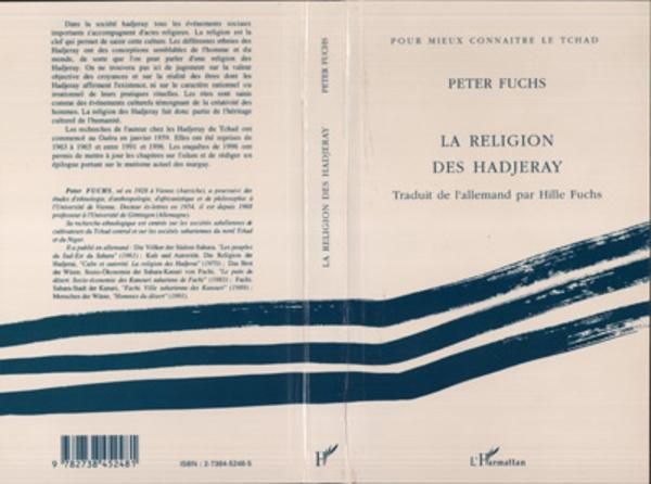 Produktbild: La religion des Hadjeray