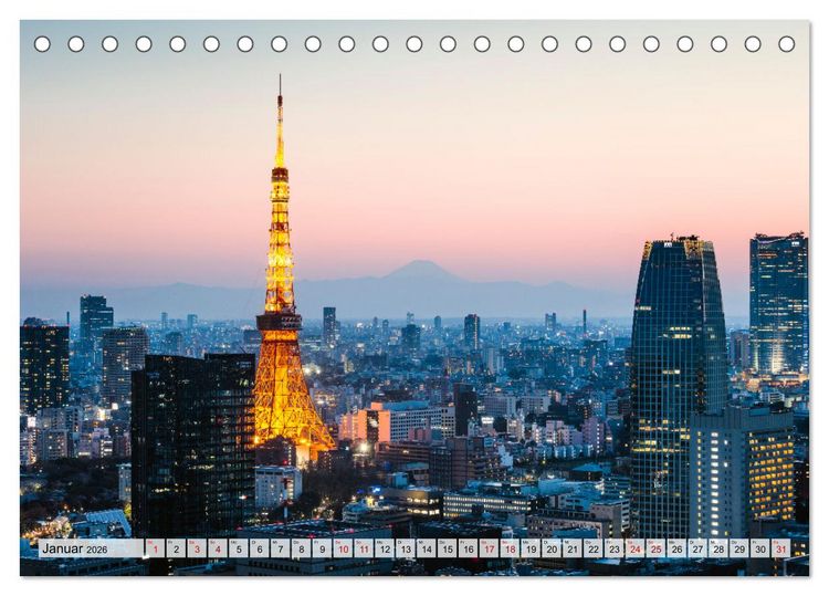 Produktbild: Japan - Traditionen und Modernit&auml;t (Tischkalender 2026 DIN A5 quer), CALVENDO Monatskalender