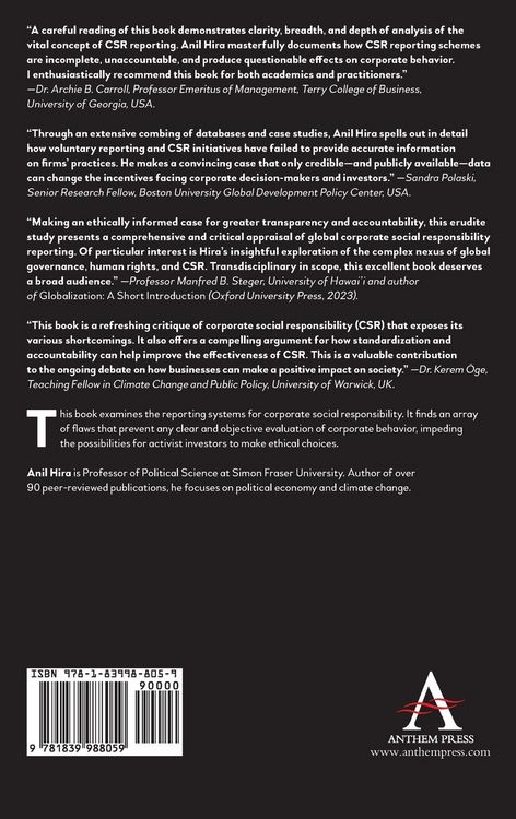Produktbild: The Smoke and Mirrors Game of Global CSR Reporting