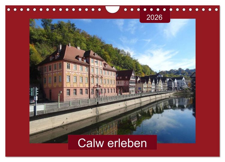 Produktbild: Calw erleben (Wandkalender 2026 DIN A4 quer), CALVENDO Monatskalender