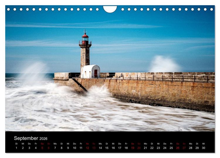 Produktbild: Portugisische Landschaften (Wandkalender 2026 DIN A4 quer), CALVENDO Monatskalender