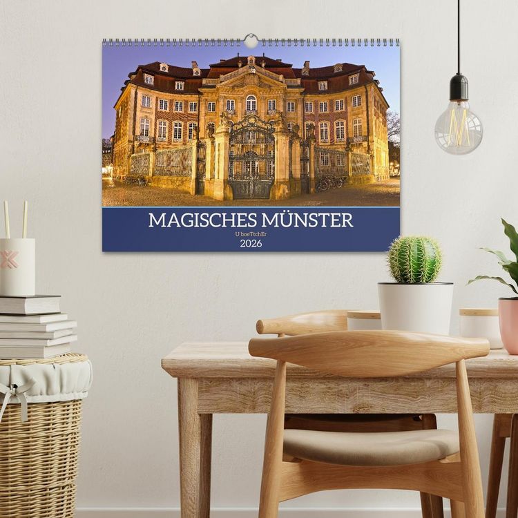 Produktbild: Magisches M&uuml;nster (Wandkalender 2026 DIN A3 quer), CALVENDO Monatskalender